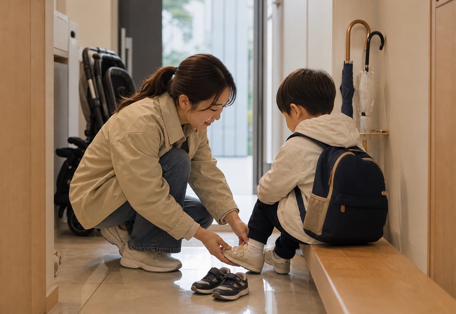 공원에서 보내는 오후